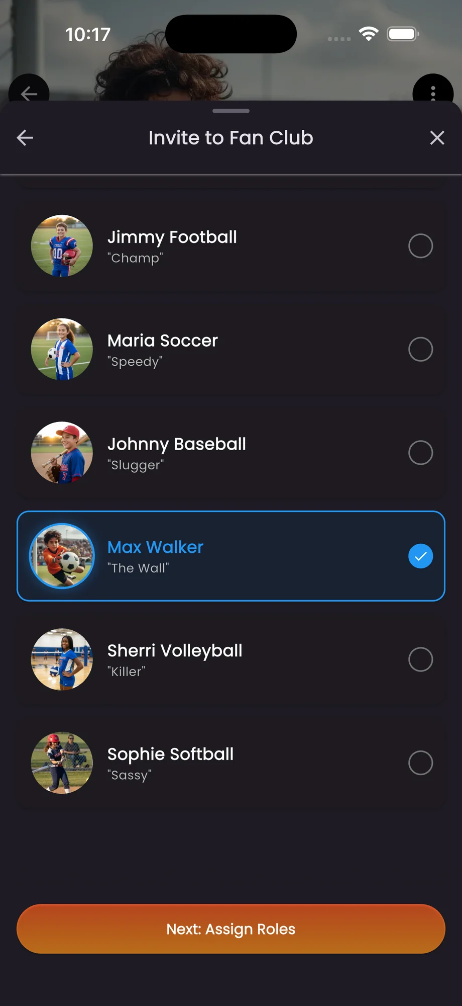 Invite Your Circle - Step 1